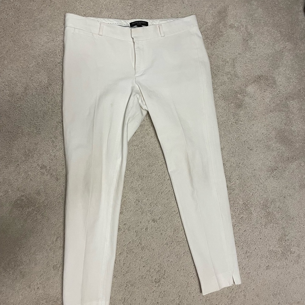 White Sloan Pant Banana Republic